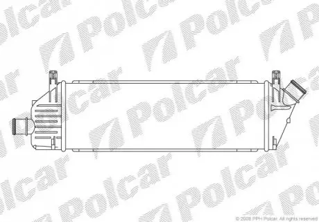 Радіатор повітря (Інтеркулер) Polcar 2707J81X