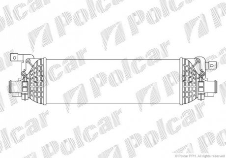 Радиатор воздуха (интеркулер) Polcar 3212J8-1 (фото 1)