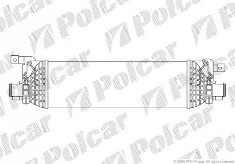 Радиатор воздуха (интеркулер) Polcar 3212J81X