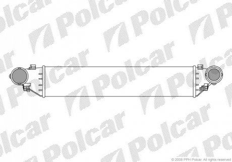 Радиатор воздуха (интеркулер) Polcar 5003J82X