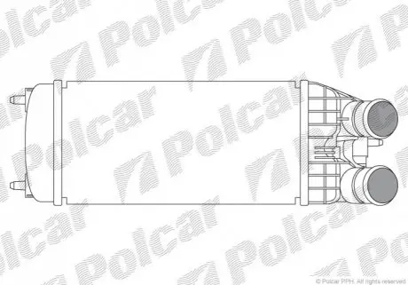 Фото інтеркулер Citroen C3 II, C3 III, C3 Picasso, C4 Cactus, C-Elysee, Ds3 Peugeot 2008 I, 207,208 I, 301, Partner Tepee 1.2/1.4D/1.6D 08.09- Polcar 5724J8-1 Інтеркулер Citroen C3 II, C3 III, C3 Picasso, C4 Cactus, C-Elysee, Ds3 Peugeot 2008 I, 207,208 I, 301, Partner Tepee 1.2/1.4D/1.6D 08.09- Polcar 5724J8-1