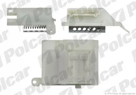 Регулятор вентилятора кабіни Polcar 5040KST2X