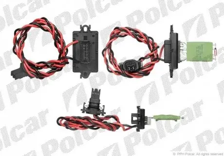 Регулятор вентилятора кабины Polcar 6070KST1X