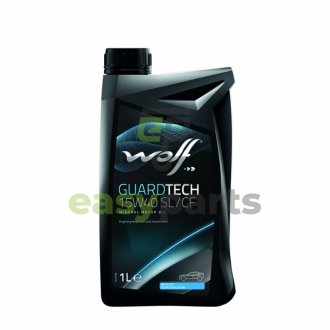 GUARDTECH 15W40 SL/CF 1Lx12 Wolf 8300110