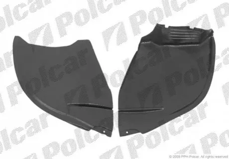 Захист бампера нижній лівий Polcar 954634-7