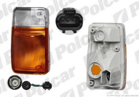 Поворот передний с размером Polcar 277520-4