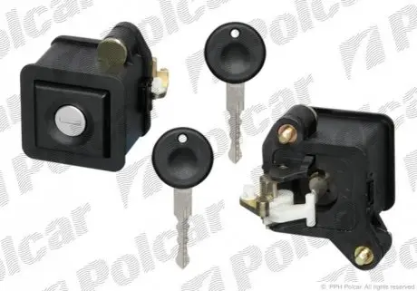 Замок кришки багажника (з ключами) VW Passat 1.6-2.8 88-97 Polcar 9546Z-15