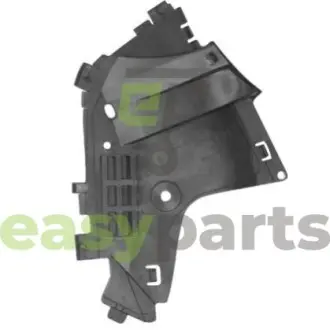 Захист переднього бампера (бризговик) лівий Renault Logan Polcar 2800347X