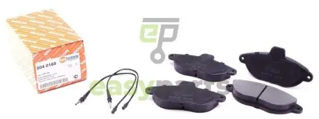 Колодки тормозные передние AUTOTECHTEILE 504 0169