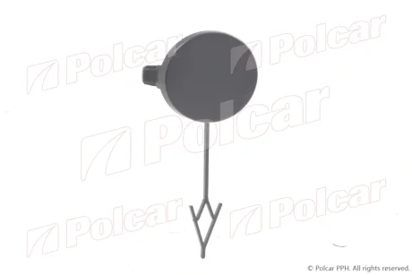 Фото заглушка крюка буксировки Polcar 69B207-9 Заглушка крюка буксировки Polcar 69B207-9