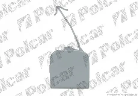 Заглушка гака буксирування Polcar 95180719