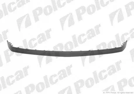 Спойлер бампера переднего Polcar 551825