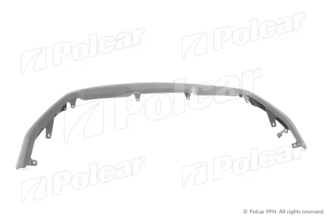 Спойлер бампера переднього Polcar 80L125