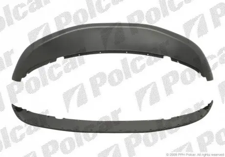 Спойлер бампера переднього Polcar 952725