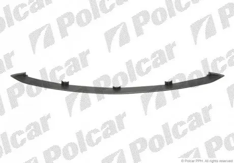 Спойлер бампера переднего Polcar 454225