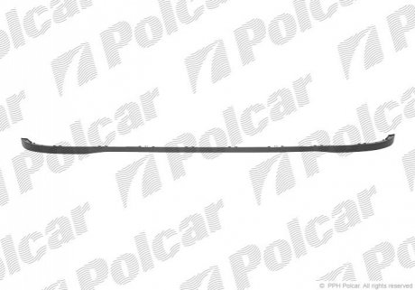 Спойлер бампера переднього Polcar 410325