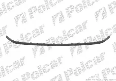 Спойлер бампера переднього Polcar 400925