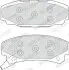 Колодки GrandCherokee 5.9 FERODO FDB921 (фото 1)