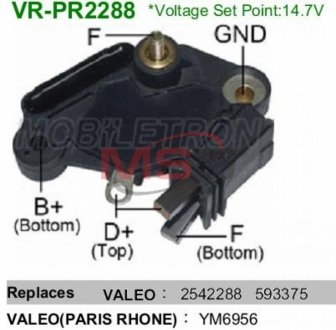 Регулятор напруги генератора MOBILETRON VR-PR2288