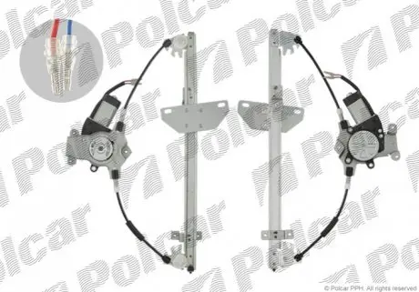 Стеклоподъемник электрический Polcar 2734PSE4