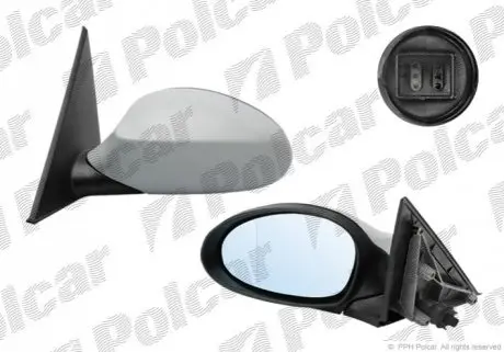 Зеркало наружное правый Polcar 2001524M