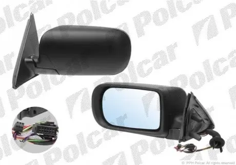 Дзеркало зовнішнє правий Polcar 2016524M