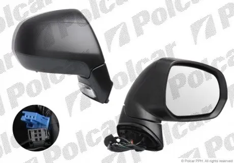 Дзеркало зовнішнє правий Polcar 2331524M