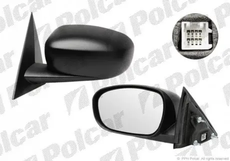 Дзеркало зовнішнє правий Polcar 312252-2