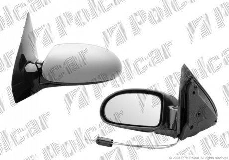 Зеркало наружное правый Polcar 3201522M (фото 1)