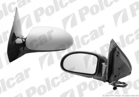 Зеркало наружное правый Polcar 3201524M (фото 1)