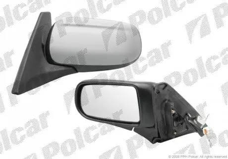 Дзеркало зовнішнє правий Polcar 4509525M
