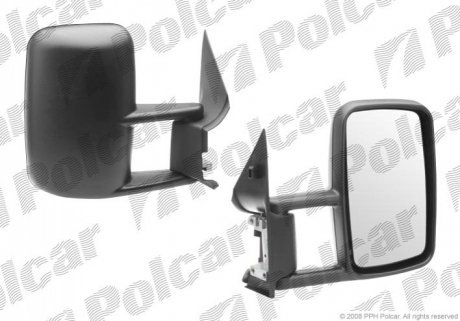 Дзеркало зовнішнє правий Polcar 506252-M (фото 1)