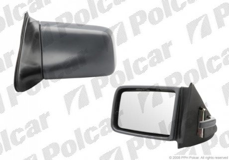 Дзеркало зовнішнє правий Polcar 5505521E