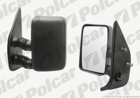 Дзеркало зовнішнє правий Polcar 5702521M (фото 1)