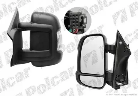 Зеркало наружное правый Polcar 5770524M