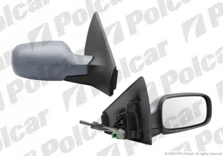 Зеркало наружное правый Polcar 6012522M