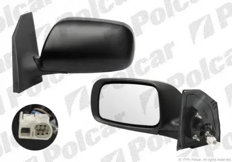 Дзеркало зовнішнє правий Polcar 8115526M