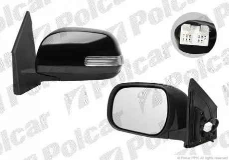 Дзеркало зовнішнє правий Polcar 8148527M