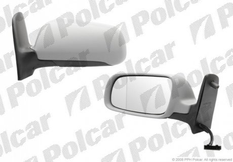 Зеркало наружное правый Polcar 9550525M (фото 1)