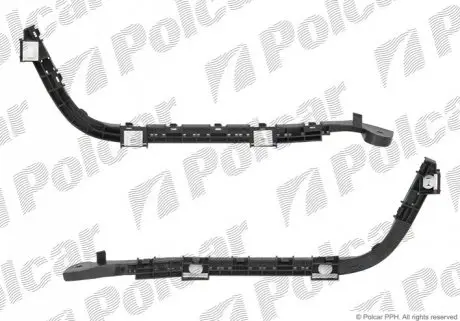 Кронштейн бампера правий Polcar 387796-8