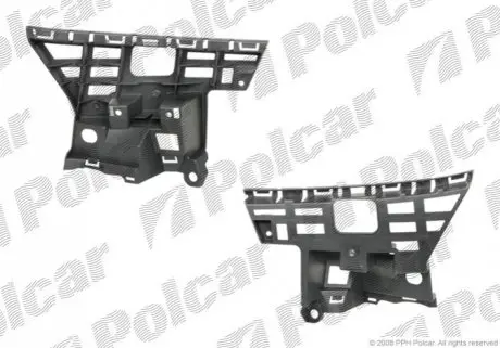 Кронштейн бампера правый Polcar 69150745
