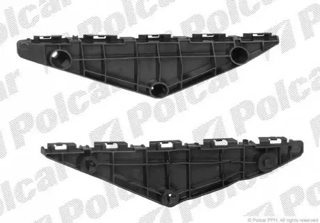 Кронштейн бампера правый Polcar 812707-8