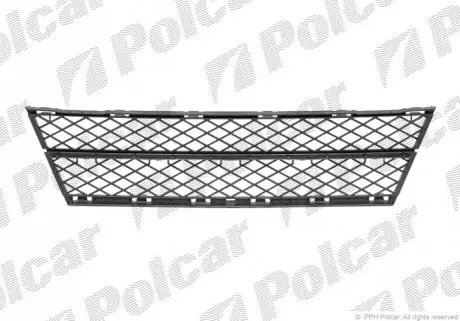 Решітка в бампер середня Polcar 20172713