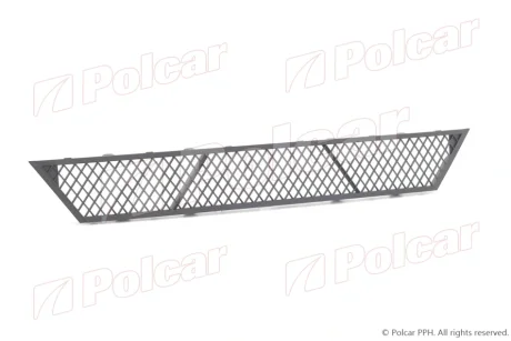 Решетка в бампер средняя Polcar 201827