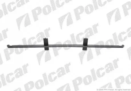 Решітка в бампер середня Polcar 202327