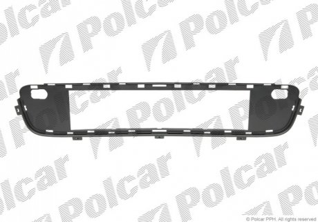 Решетка в бампер средняя Polcar 205127-6 (фото 1)