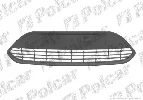 Решітка в бампер середня Polcar 320527
