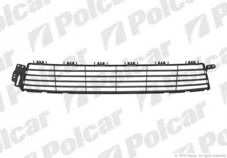 Решетка в бампер средняя Polcar 328027 (фото 1)