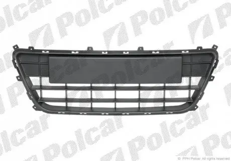 Решітка в бампер середня Polcar 401527