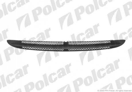 Решетка в бампер средняя Polcar 502527 (фото 1)